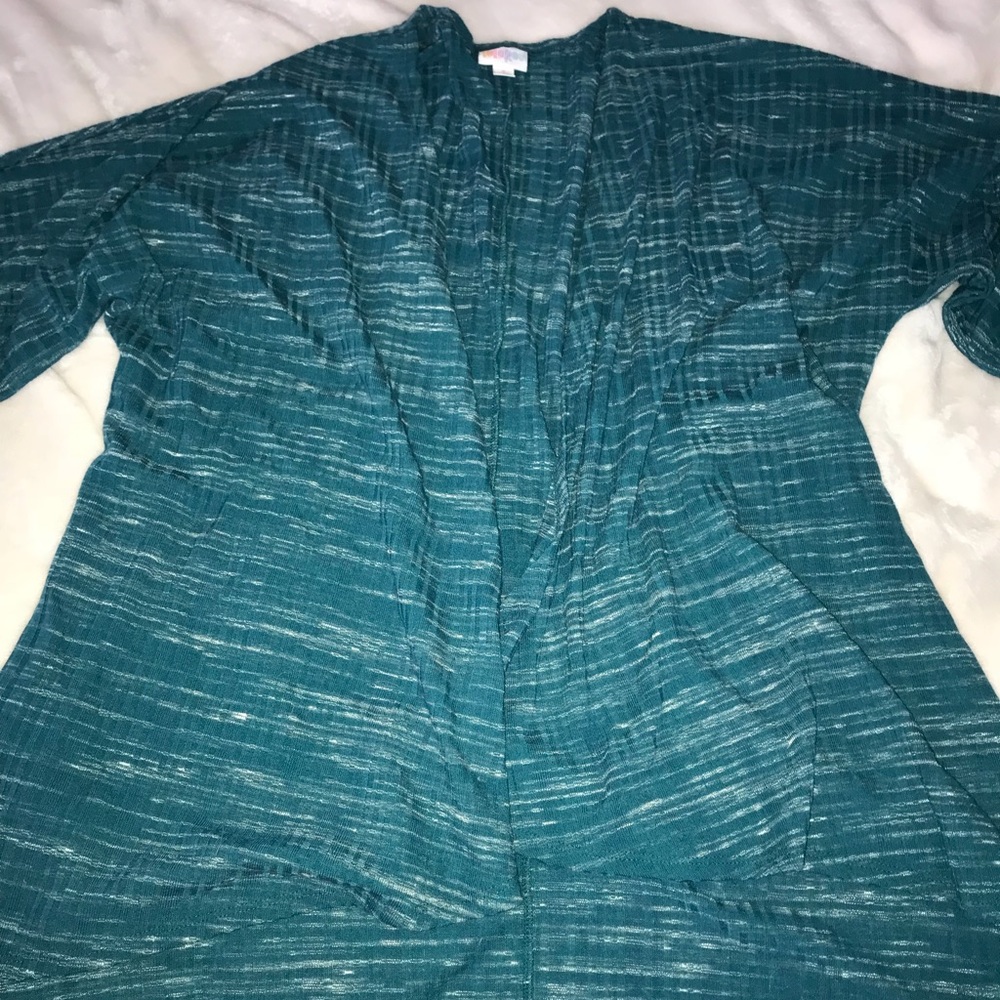 Teal size S LuLaRoe Lindsay Kimono